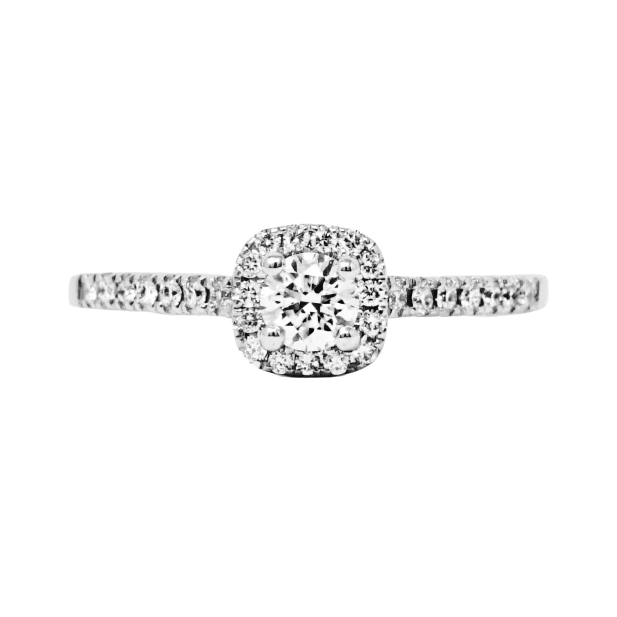 Pavé Engagement Ring